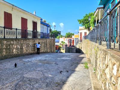 Steep hill street