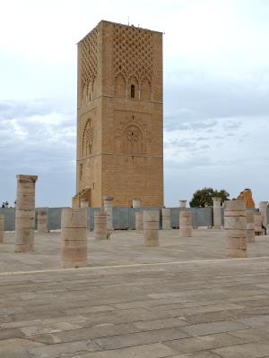 Hassan Tower- Mausoleum of Mohammed V