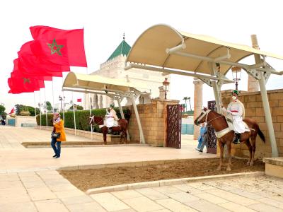 Hassan Tower- Mausoleum of Mohammed V