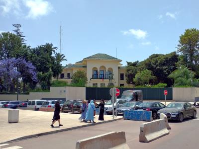 Mohammed V Square area buildings