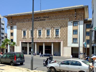 Mohammed V Square area buildings