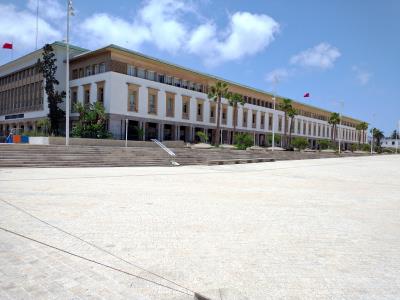 Mohammed V Square area buildings