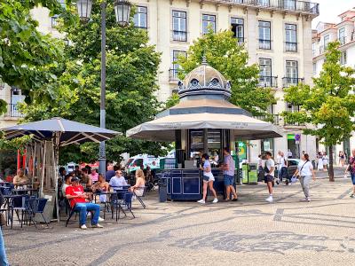 Along the way in Lisbon Portugal