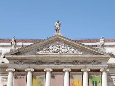 Building bordering Rossio Square