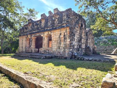 Uxmal - by the House of the Turtles