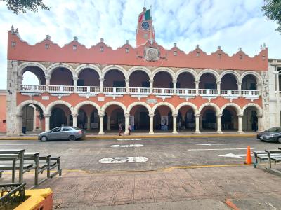 El Palacio de Gobierno Merida Mexico